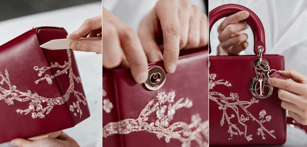 The Lady Dior Cherry Blossom For the Dior Fall 2025&nbsp;collection